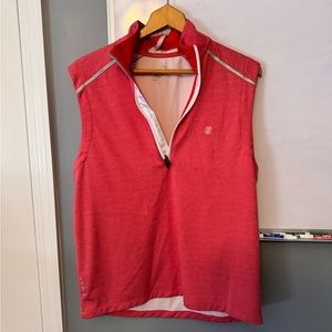 Men’s golf vest zero restriction the buck club TBC